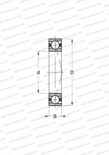 Standard, mounting by pairs or sets, light preload (SKF)