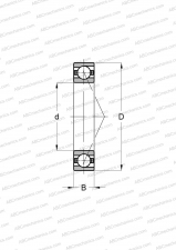 Standard, for mounting in pairs or sets, light preload (SKF)