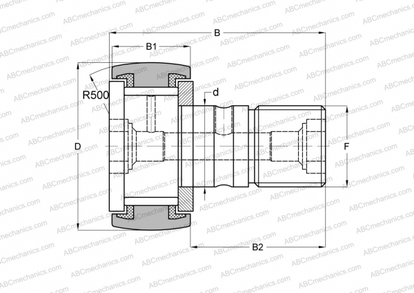 Bearing KRV 19 PP A INA