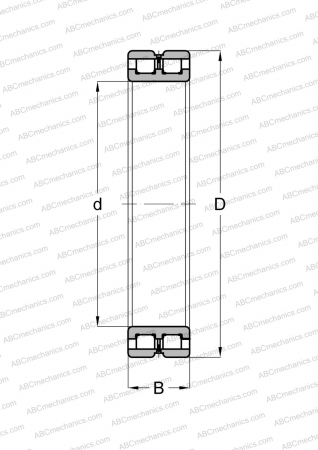 Bearing NNCL 4916V ABC