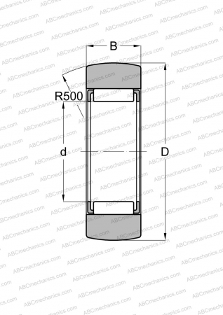 Подшипник RSTO5-TV INA