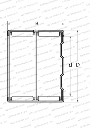 Подшипник BK 2538 ABC
