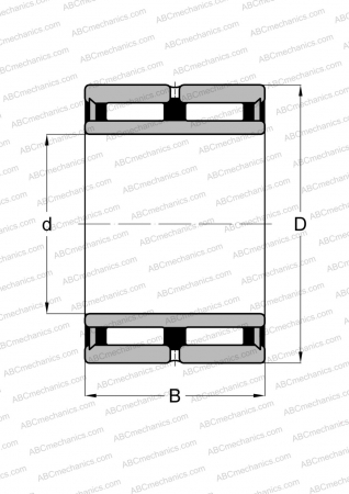 Bearing NA 6902 2RS ABC