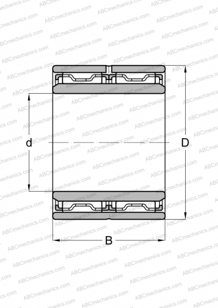 Подшипник GTRI 153320 IKO