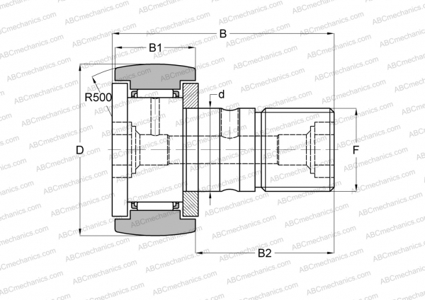 Подшипник CF 5 FWBR IKO