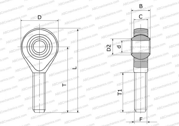 Подшипник SME3 HEIM
