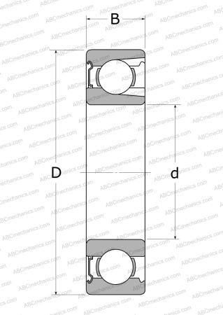 Подшипник 210-Z SKF