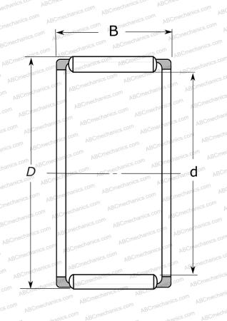 Подшипник WJ-131714 NSK