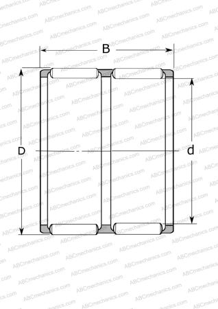 Подшипник FWF-323728W NSK