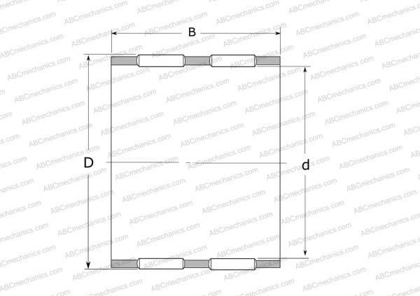 Подшипник FBN-323629WA NSK