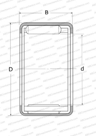 Подшипник JP-33-FV NSK