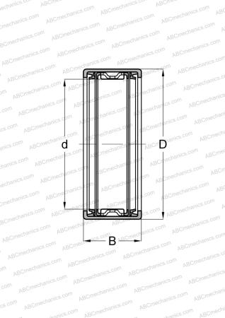 Подшипник SCE57PP INA