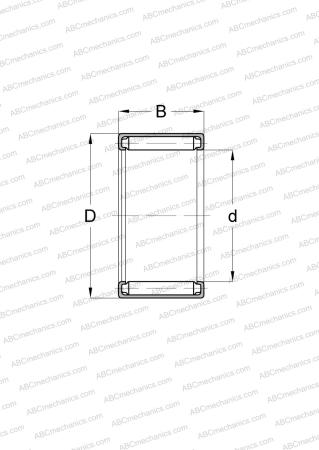 Подшипник B-24 NSK