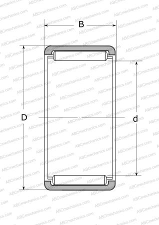 Подшипник RLM916 NSK