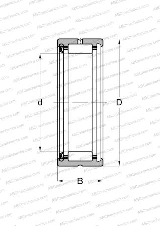 Подшипник HJ-101816RS TORRINGTON