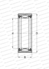 C уплотнениями 2RS, дюймовые