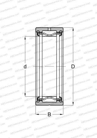 Подшипник HJ-101816.2RS TORRINGTON