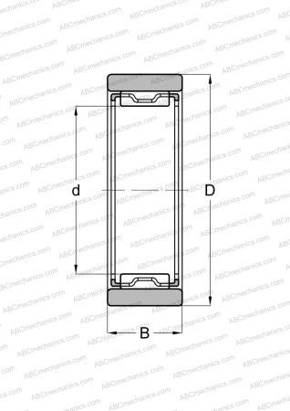 Подшипник RNAF 172513 NSK