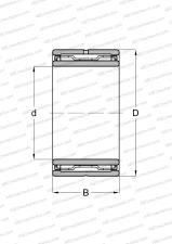 Тип HJ..+IR.. (NSK), дюймовые