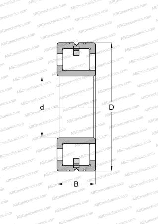 Подшипник LSL192328-TB INA