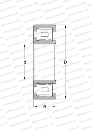 Подшипник ZSL192306 INA