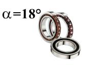 Угол контакта 18 градусов