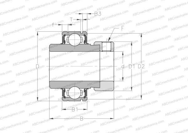 Подшипник CEX204 SNR