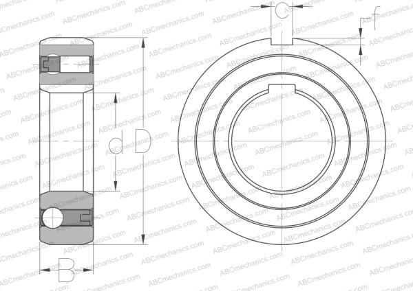 Подшипник CSK 15-PP STIEBER
