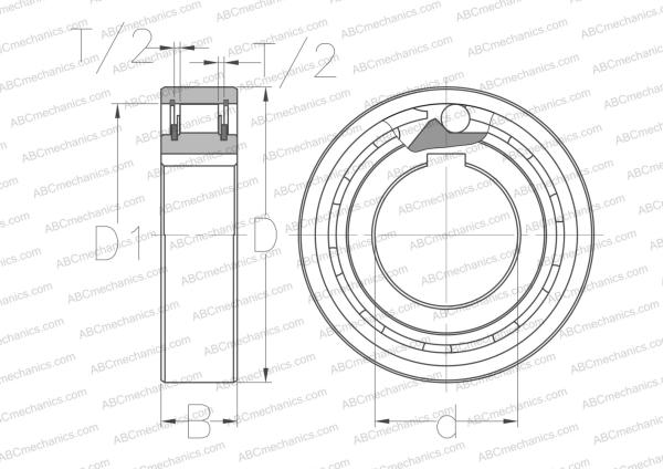 Подшипник AS 8 ABC