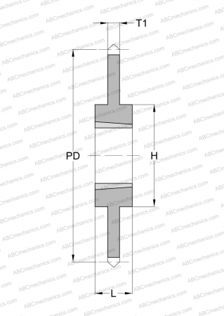 Звездочки PHS 20B-1TB80 SKF