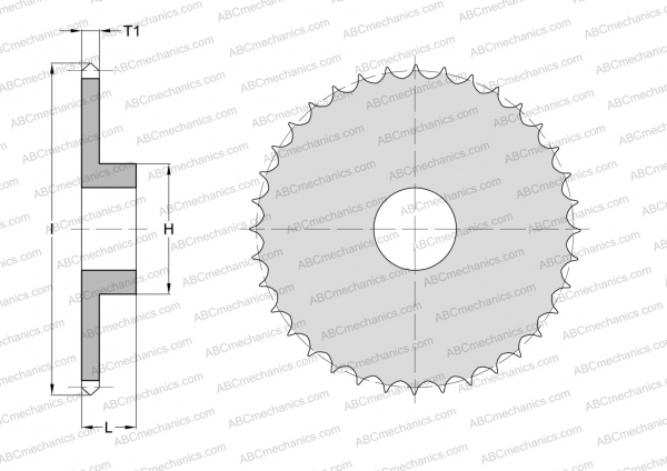Звездочки PHS 100-1B18 SKF
