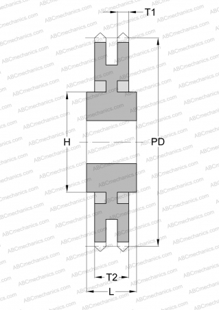 Звездочки PHS 16B-2C114 SKF