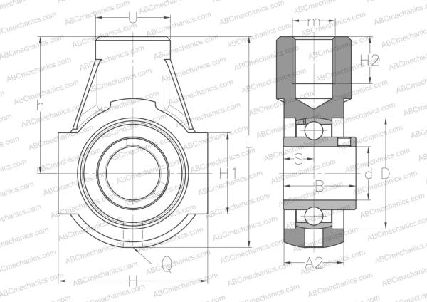 Подшипниковый узел UCHB 202 D1 NTN