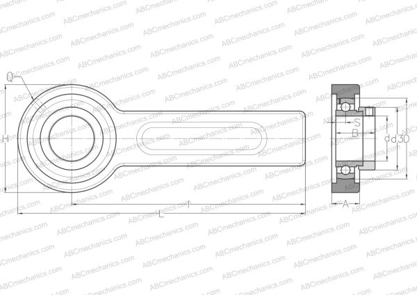 Подшипниковый узел ESSP202 ABC