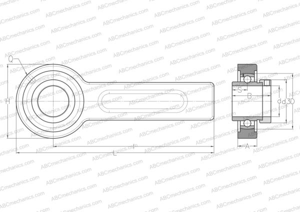Подшипниковый узел EXSP202 SNR